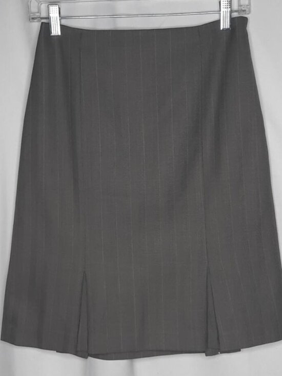 Dresses & Skirts - Pleated👐Hem Pencil Skirt Gray